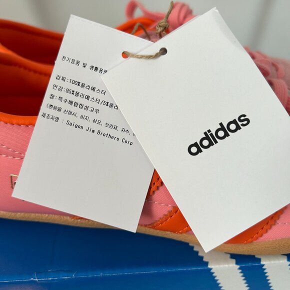 Adidas Originals Tokyo Women’s Sneakers Pink Orange Gold Size 6.5 New With Box - Picture 13 of 14